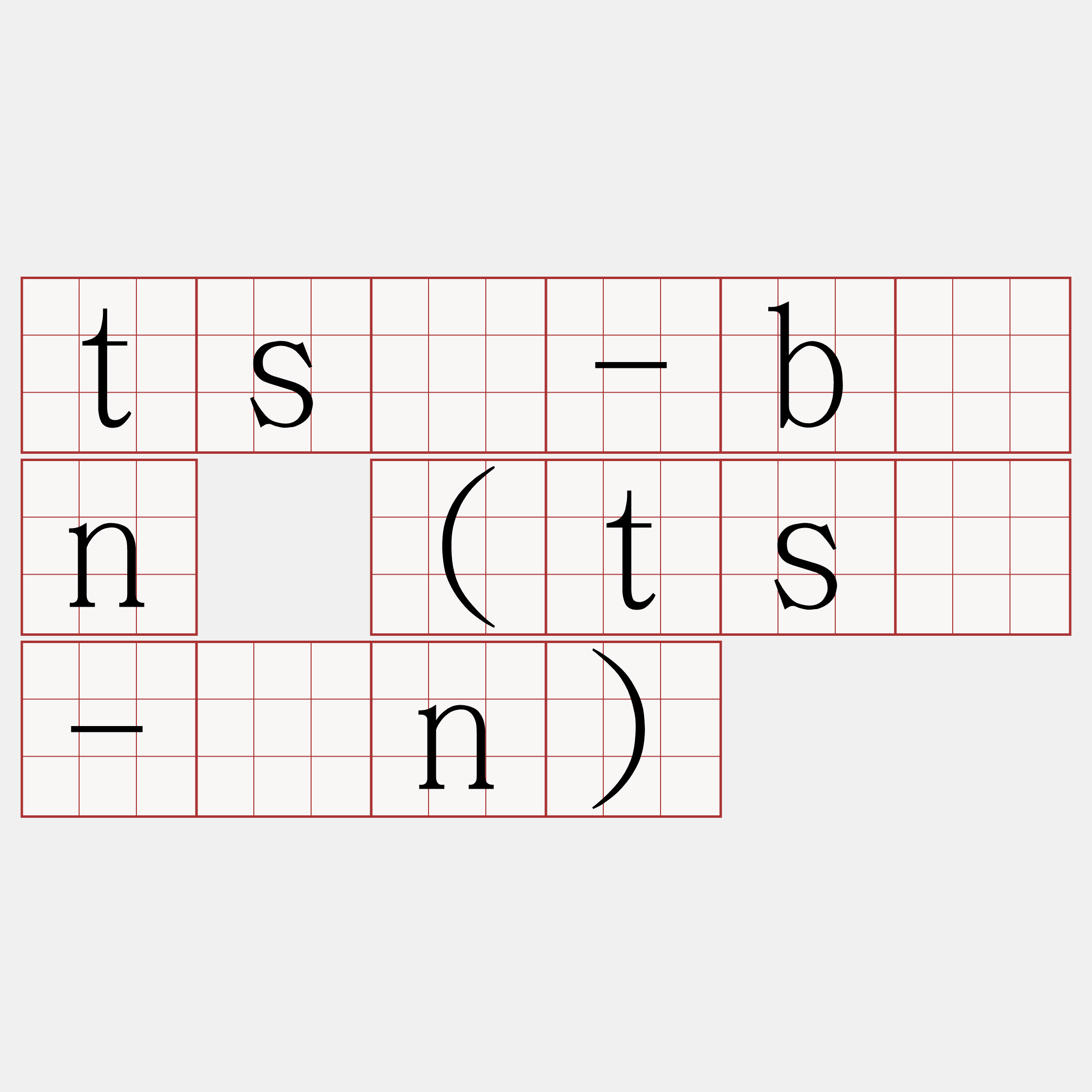 tsí-bûn (tsí-ìn)